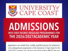 UCC Opens 2026/2027 Undergraduate Admissions Portal – Apply Now UCC Opens 2026/2027 Undergraduate Admissions Portal – Apply Now