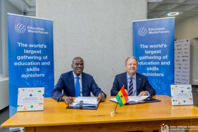 Ghana Signs Landmark AI Education Partnership with Google for Education Ghana Signs Landmark AI Education Partnership with Google for Education