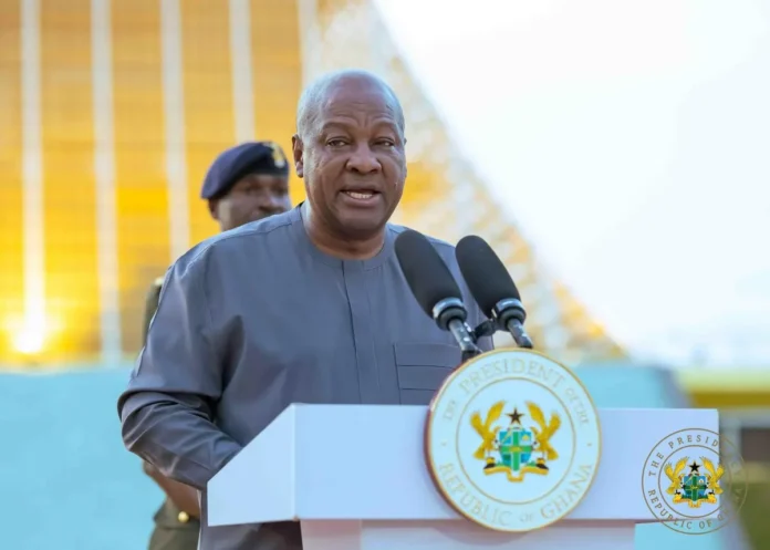 President Mahama vows to end double track system in all SHSs by 2027