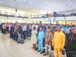 UCC Matriculates 358 Students into Special PGDE Programme at Kibi Presbyterian College of Education