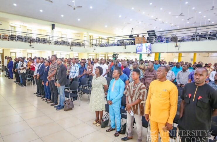 UCC Matriculates 358 Students into Special PGDE Programme at Kibi Presbyterian College of Education