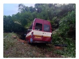 Two Kindergarten Pupils Die After School Bus Plunges into River at Assin Edubiase