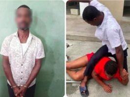 Police name teacher Eric Buernortey Apaflo as suspect in Nyinahin Catholic SHS assault video